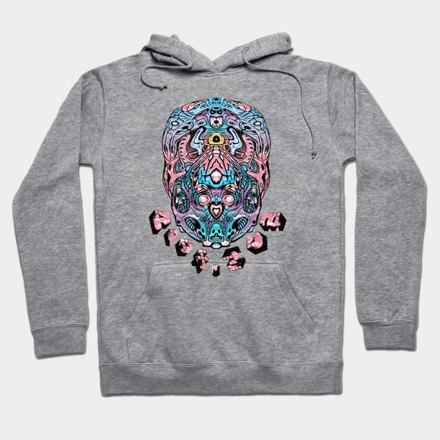 Prof.Zum Bubblegum Butterfly Effect Hoodie by 2ndEnd